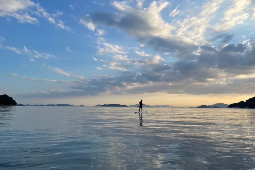 呉市の倉橋島桂浜キャンプ場