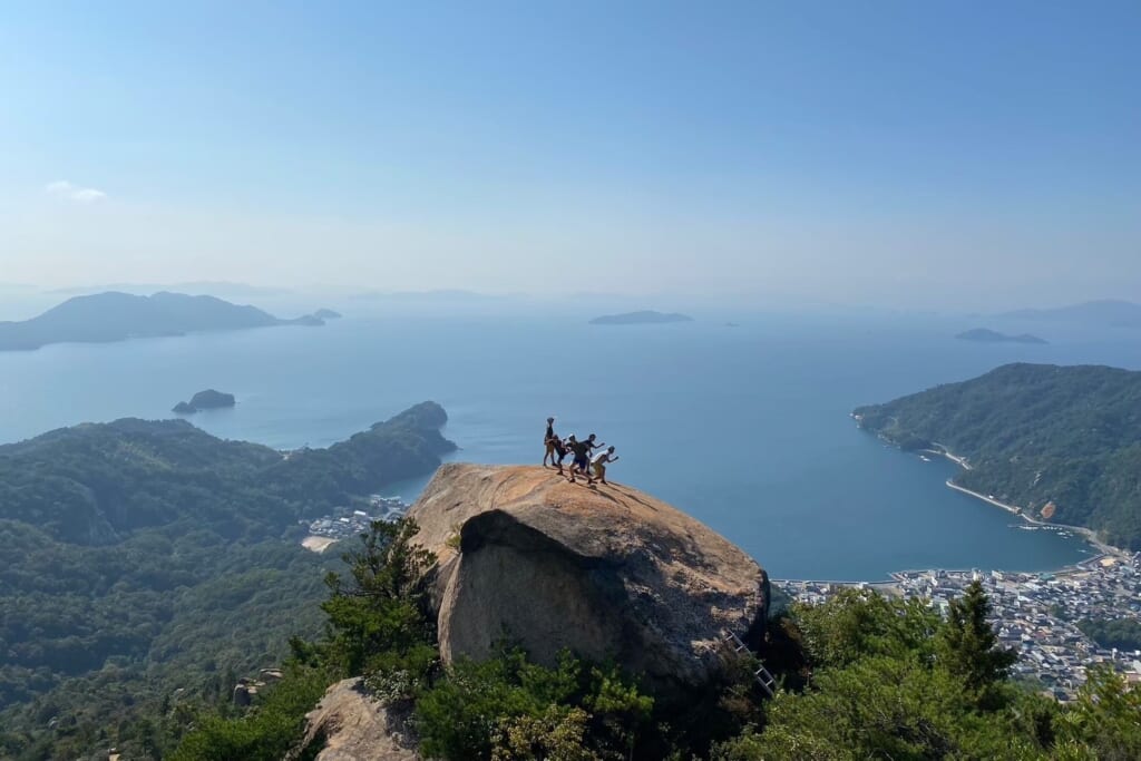 呉市の倉橋島桂浜キャンプ場