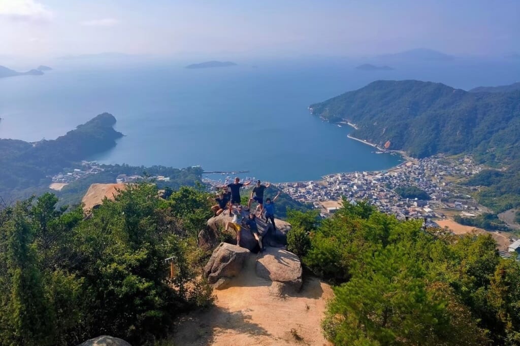 呉市の倉橋島桂浜キャンプ場