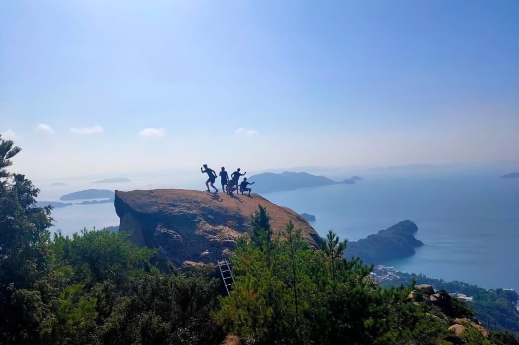 呉市の倉橋島桂浜キャンプ場