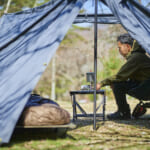 【画像】テント内で調理から天体観測まで楽しめる！　天幕が開いて開放感的なシェルターが便利で機能的 〜 画像1