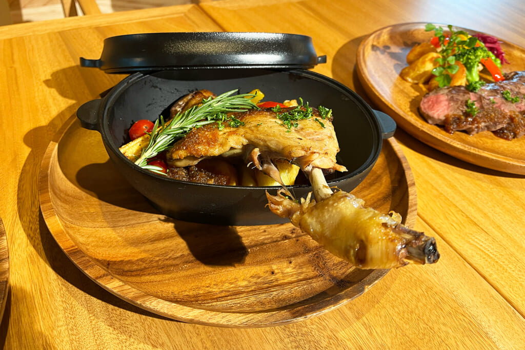 Blue Bird Diningのディナー
