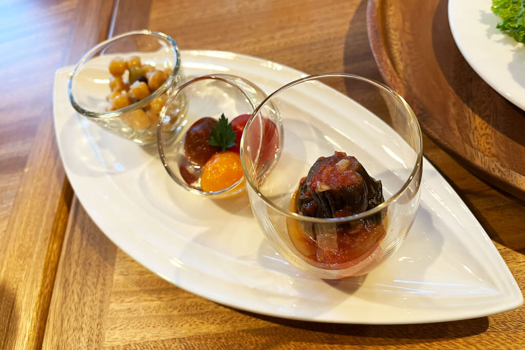 Blue Bird Diningのディナー