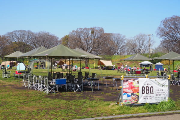 彩湖・道満グリーンパーク・BBQガーデン