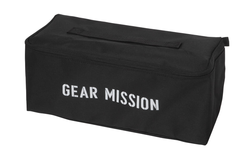 GEAR MISSIONの二次燃焼焚火台の収納袋