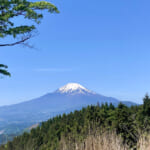 高松山から望む富士山