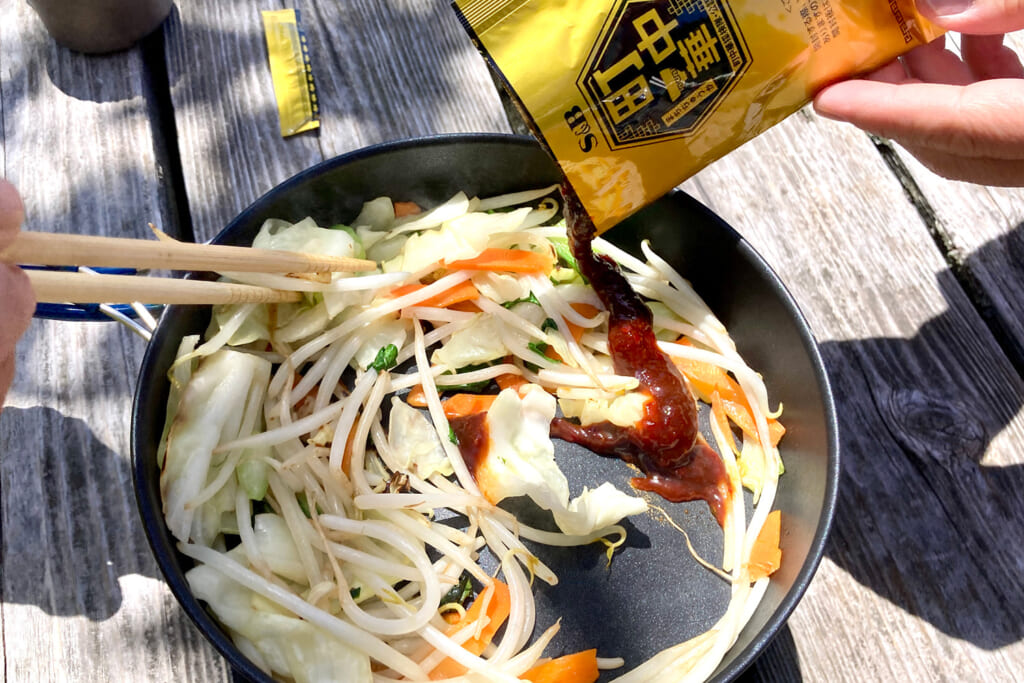 台湾風野菜炒めの作り方