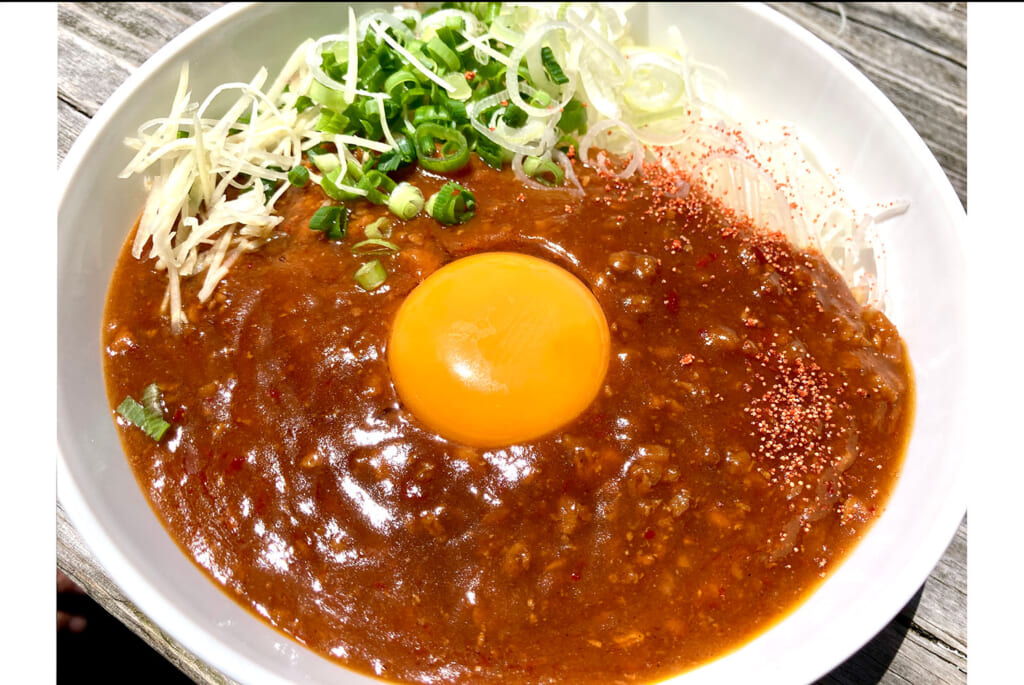 完成した台湾まぜそば