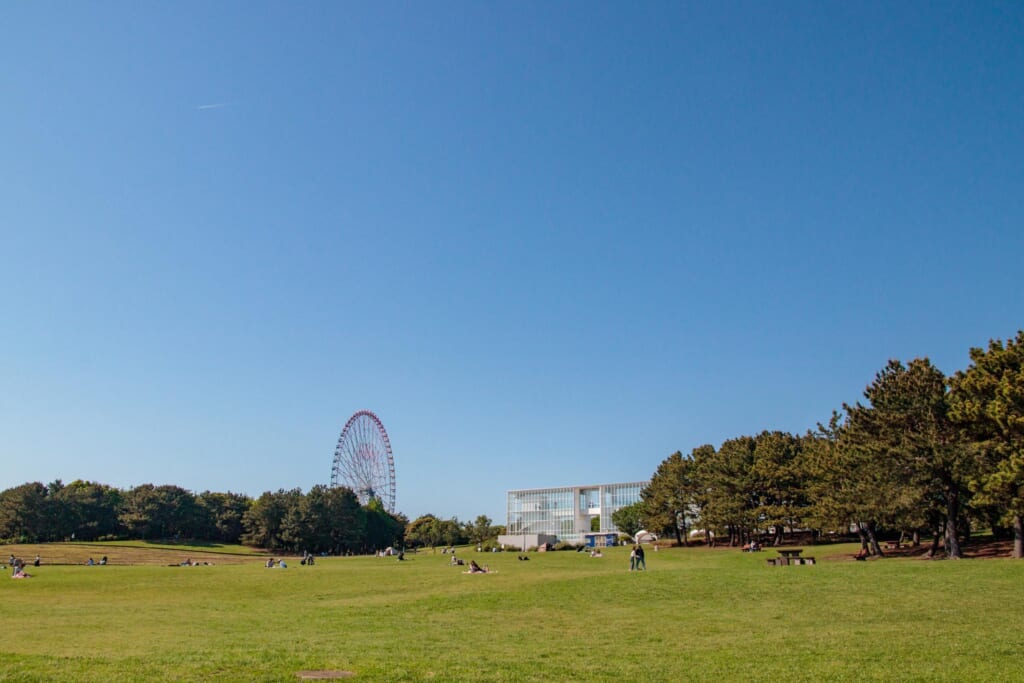 広い敷地がある葛西臨海公園