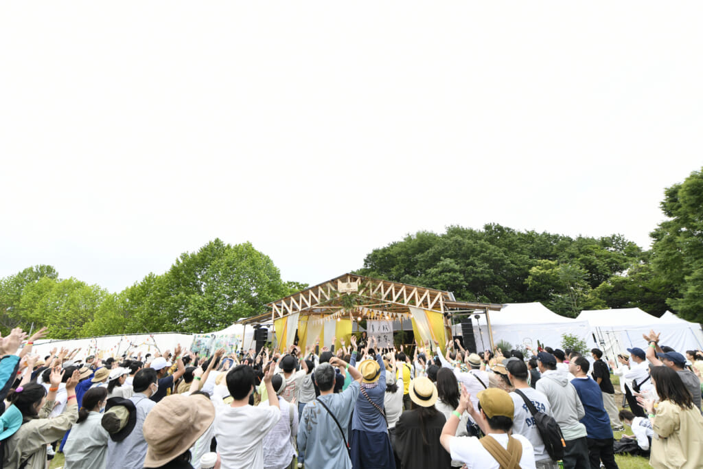 麦ノ秋音楽祭ステージ