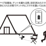 【画像】キャンプギア盗難の救世主！　loT技術で高価なアイテムを守る「スマペグ」が不審者撃退にも効果的 〜 画像1