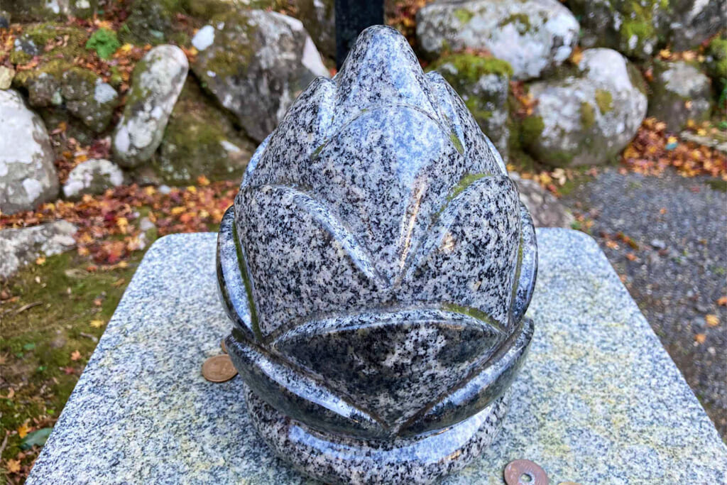 修善寺のお伺い石