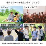 【画像】展開＆収納がたった１秒！　リュックから自動で組み上がる、イス内蔵のバックパックが奇想天外 〜 画像1