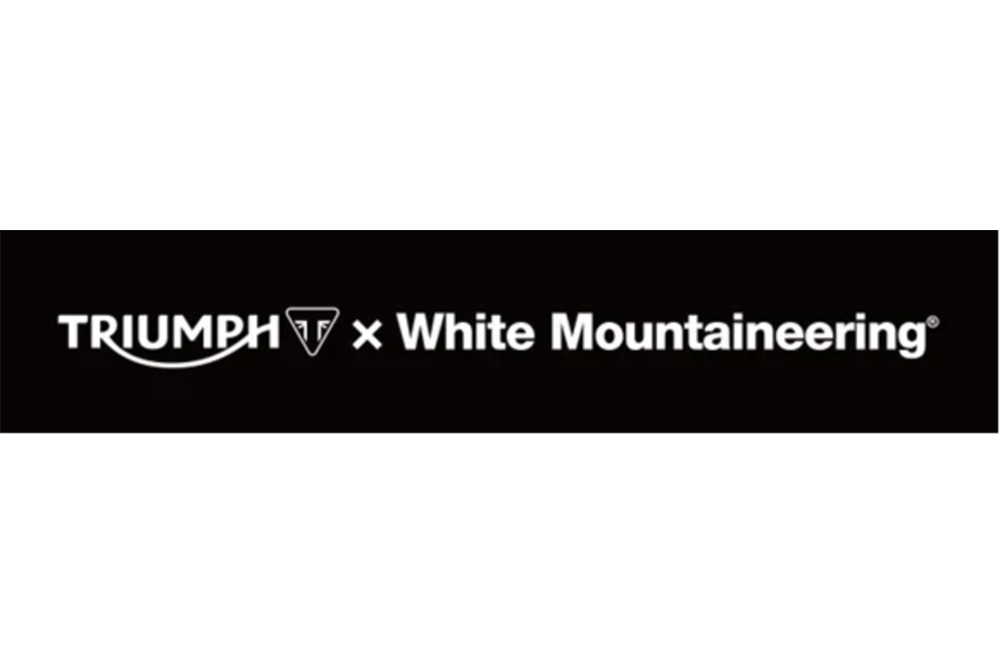 Triumph X White Mountaineeringのロゴ