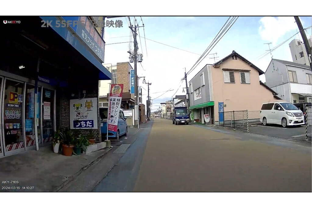 AKEEYOのバイク用ドライブレコーダー