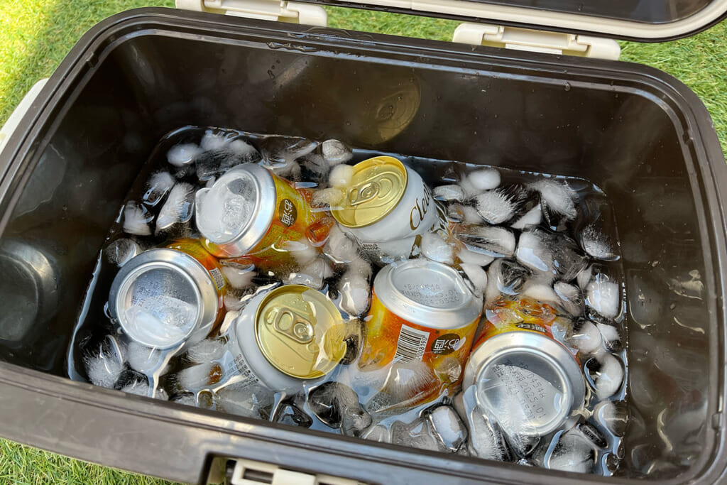 ぬるいビールを急速で冷やす方法