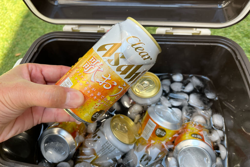 ぬるいビールを急速で冷やす方法