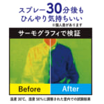【画像】衣類にシュッとスプレーするだけ！　熱中対策に虫除け、除菌までの三拍子揃ったスプレーがアウトドアの最強アイテムになる 〜 画像1