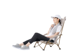 テスリンキングあぐらチェア