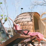 RIVER SAUNA FESのイグルーサウナ