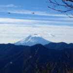 笹子雁ヶ腹摺山からの秀麗富嶽