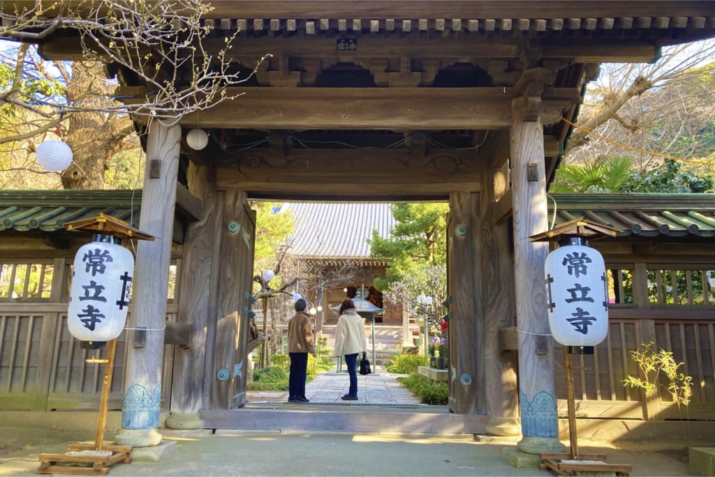 常立寺の山門