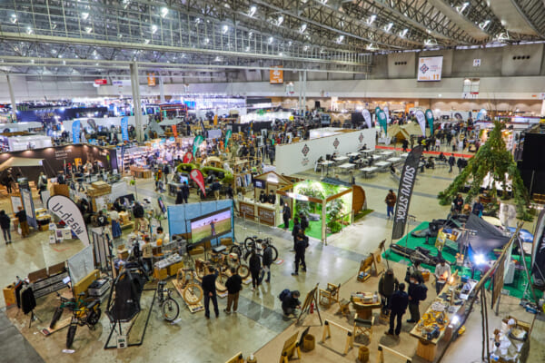 TOKYO OUTDOOR SHOWの会場の雰囲気