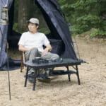 【画像】2段階の高さ調整と機能拡張ができる！　キャンプの幅を広げるアウトドアテーブルの実力とは 〜 画像1