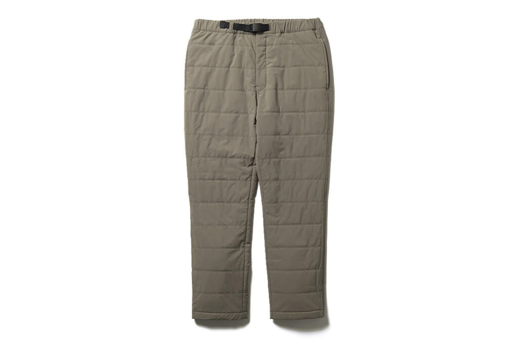 SnowPeakのフレキシブルインシュレーテッドパンツ