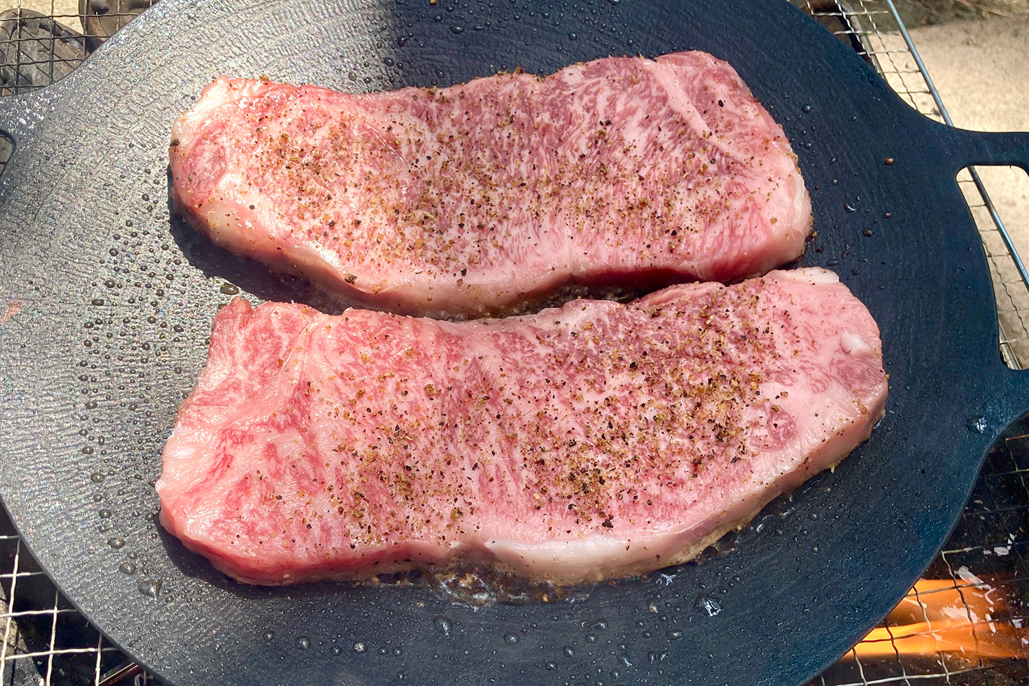 キャンプ飯調理の「必須No.1アイテム」焼く、炒める、煮る、揚げる万能