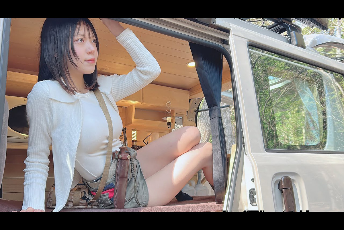 炭火牛タンを食べようとしたら悲劇が!?　それでも笑顔の絶えない癒やし系ゆるゆる女子ソロキャンプ