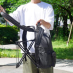 【画像】わずか1秒でリュックがイスに変身！　背負って持ち運べる「BACK PACK CHAIR」の奇想天外な使い勝手とは 〜 画像1