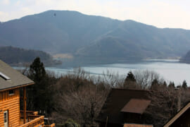 滋賀県長浜市の奥琵琶湖キャンプ場