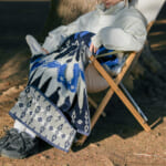 【画像】オチョコ柄にアスタリスクをデザイン！              「Snow Peak×Pendleton」コラボのタオルブランケットが数量限定で発売 〜 画像1