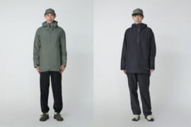 「GORE-TEX Rain」シリーズを着用中
