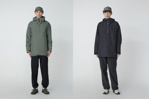「GORE-TEX Rain」シリーズを着用中