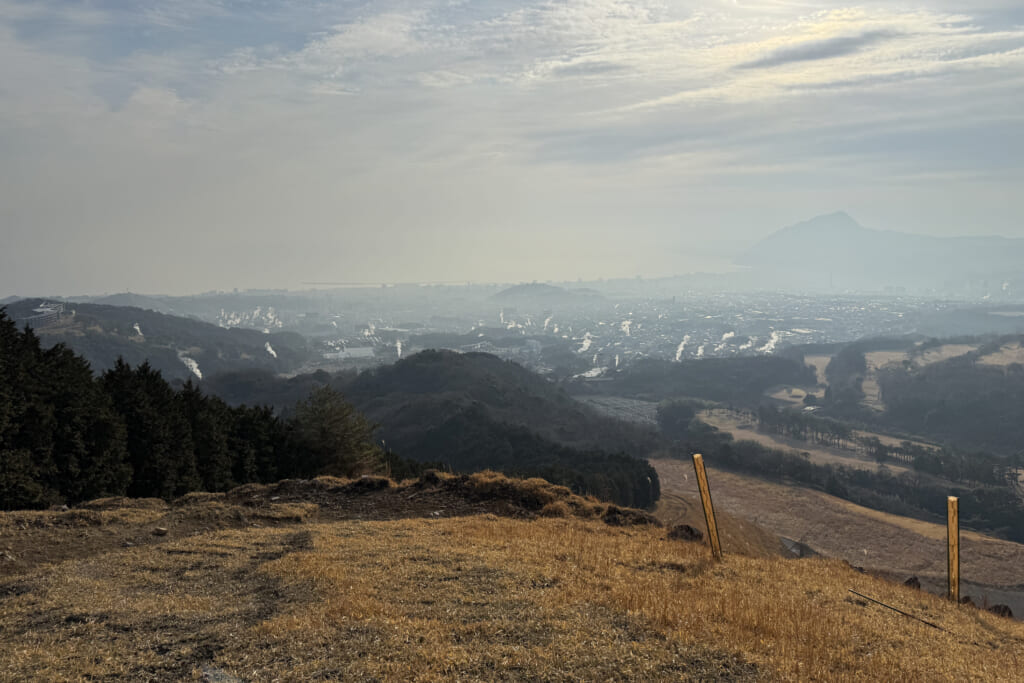 鍋山から南東側の眺望