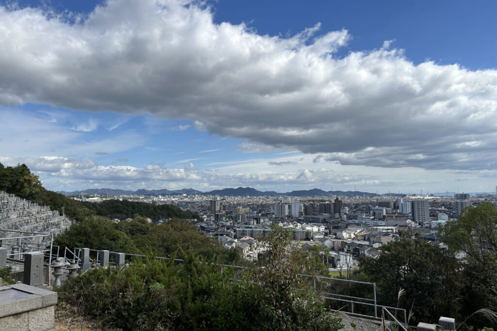 境内からの景色