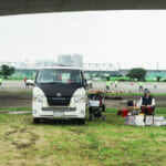 【画像】「VANTOWN」が多摩川に出没！　「バンライフ・車中泊・車上泊」の最前線を見た 〜 画像1