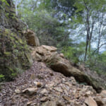 【画像】山名の由来は平安時代の悲劇から？　数年前に大崩壊した「ゴルジュ」の現状をルポ 〜 画像1