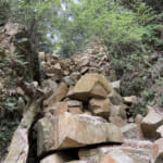 【画像】山名の由来は平安時代の悲劇から？　数年前に大崩壊した「ゴルジュ」の現状をルポ 〜 画像1