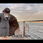 【画像】懐かしのエクストリーム出勤で“我慢できない釣り女子OL”がショアジギングに挑戦！　果たして釣果はあったのか、さて如何に？ 〜 画像1