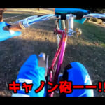 【画像】新車のチンドン号でまさかの転倒！　エネルギーチャージの「うまい棒」が苦しめる自転車の奇祭「バイクロア」のバグりぶりが半端なかった 〜 画像1