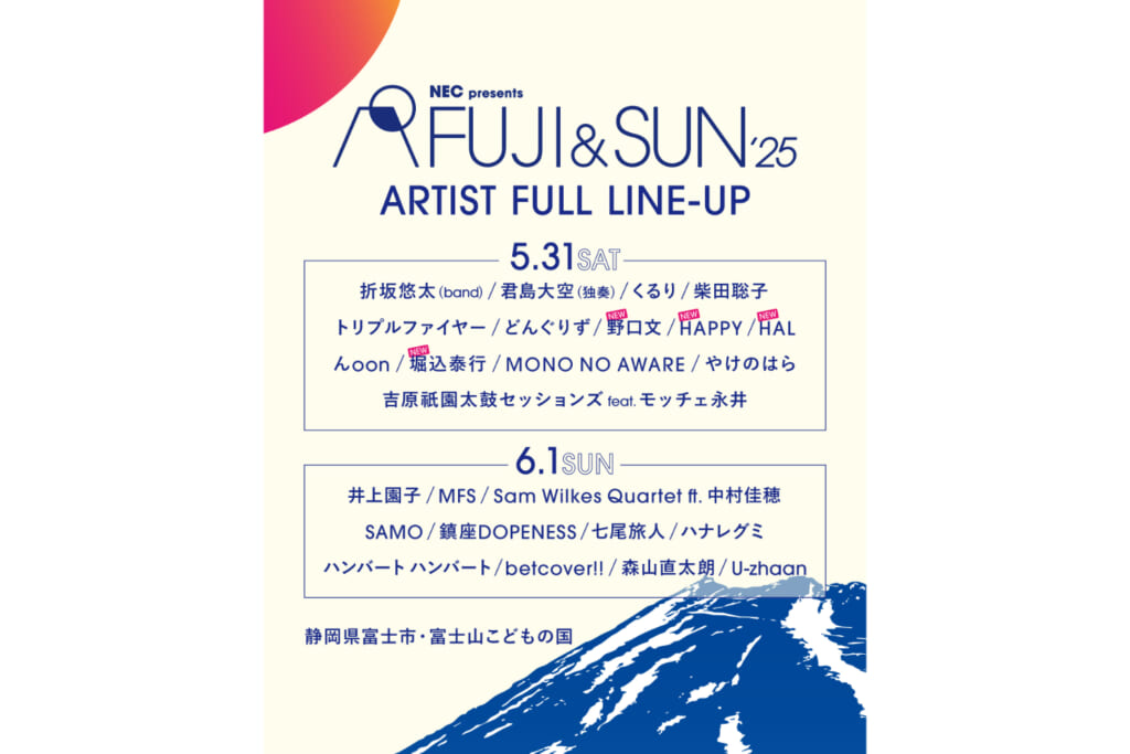 出演者予定表