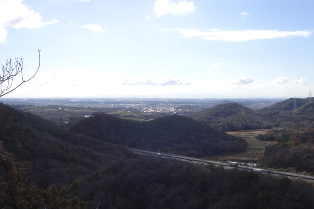 山頂からの景色