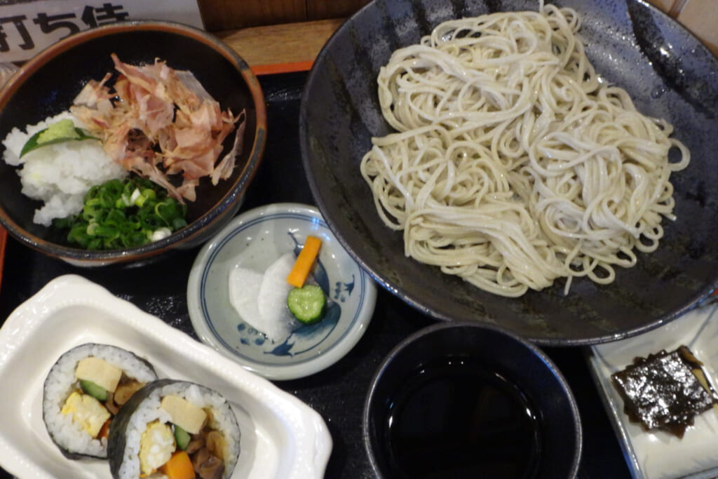 ぷらっときすみのの蕎麦定食