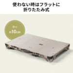 【画像】目から鱗の1台で2役こなすコンテナキャリーカート？　テーブルに変形する2WAY折りたたみ台車の変幻自在ぶりがハンパない 〜 画像1