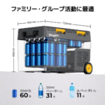 【画像】抜群の収納力と機能を両立！　「BougeRV」から夏のレジャーで必須の「ポータブル冷蔵庫」が活躍すること間違いなし 〜 画像1