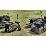 【画像】タフで機能的にギアを運搬！　弱点を解消する「次世代アウトドアワゴン」の3つのギミックで機動力抜群 〜 画像1