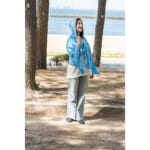 【画像】涼しくかぶる日傘!?　濡らして“ひんやり”冷感タオル生地のポンチョが熱中症対策の必須アイテム 〜 画像1